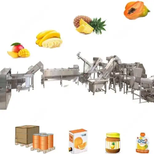 خط تولید آب پرتقال طبیعی