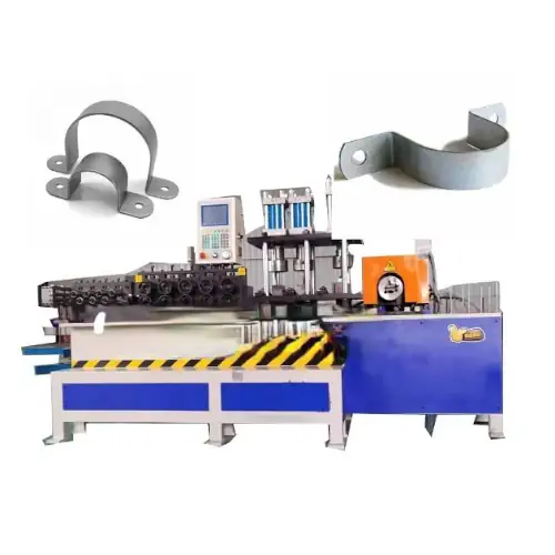 عکس دستگاه تولید بست فلزی به همراه عکس نمونه بست تولیدی