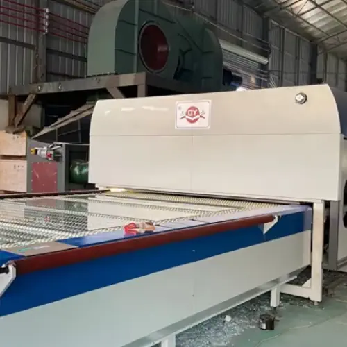 عکس دستگاه تولید شیشه سکوریت