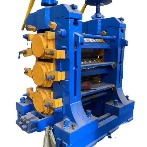 عکس خط تولید میلگرد از نمای جلو