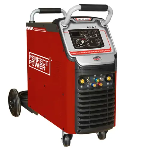 عکس دستگاه جوش تیگ AC-Dc با فرکانس بالا قرمز و سیاه