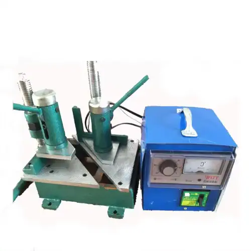 عکس دستگاه جوش دستی پروفیل UPVC به همراه موتور جوش کوچگ