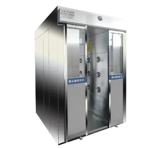 عکس دستگاه دوش هوا درب کشویی ضد گرد و غبار