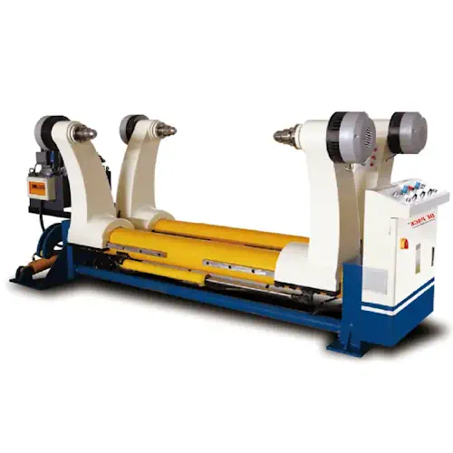 عکس دستگاه رول استند کاغذ در زمینه سفید