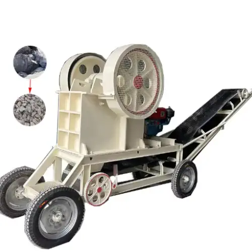 عکس دستگاه سنگ شکن کوچک معدن به همراه