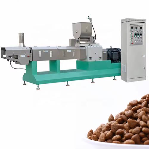 عکس غذای سگ و دستگاه های خط تولید غذای سگ و گربه