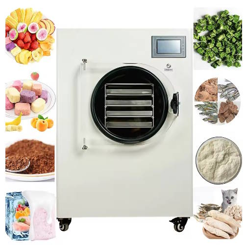 عکس دستگاه فریزر درایر همراه با میوه خشک