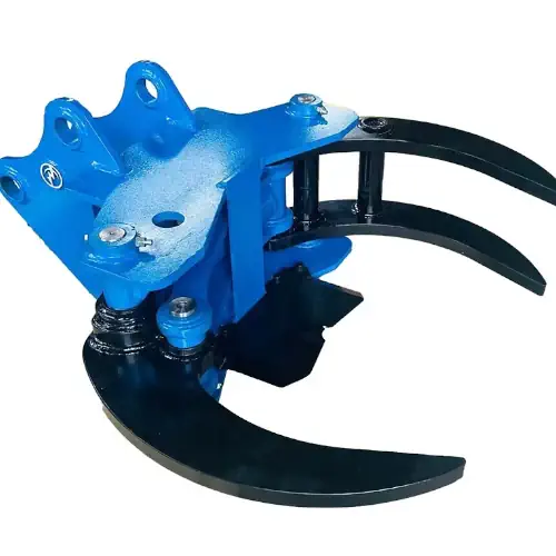 عکس دستگاه قطع درخت هیدرولیک آبی و سیاه