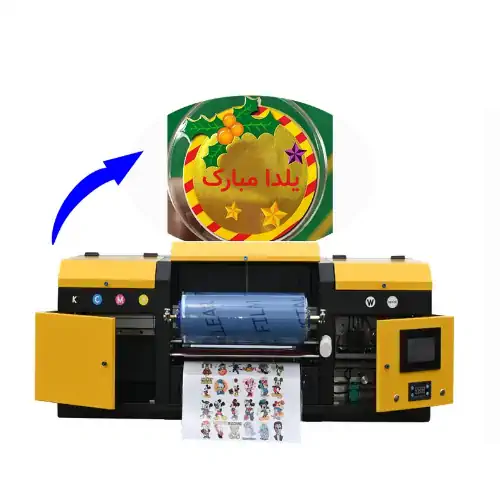 عکس شاخص دستگاه چاپ استیکر و لیبل