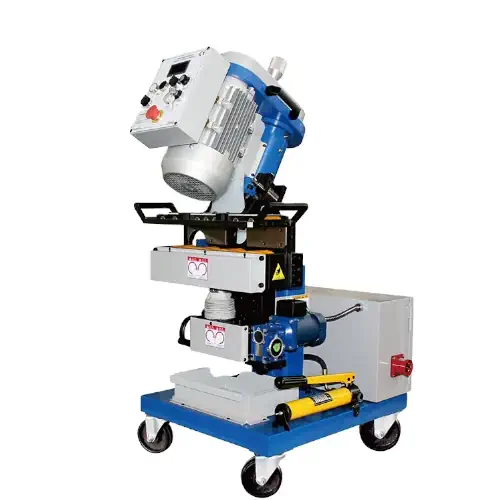 عکس دستگاه پخ زن برای صفحات استیل