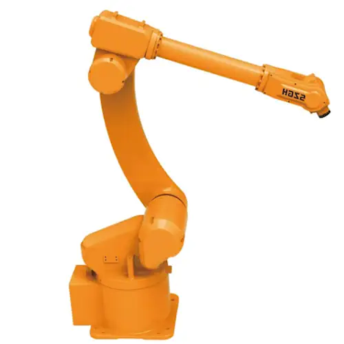 عکس ربات پاشش رنگ در زمینه سفید