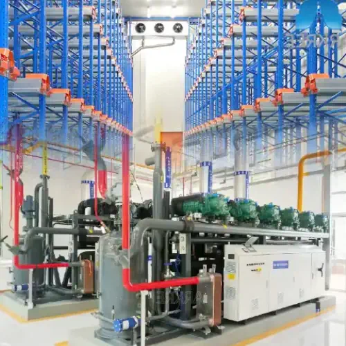 عکس سردخانه صنعتی میوه در محیط کارخانه