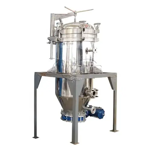 عکس فیلتر صنعتی روغن خوراکی با تخلیه اتوماتیک