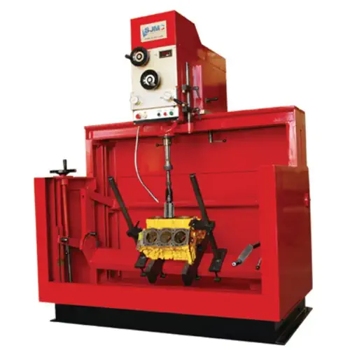 عکس ماشین سیلندر تراش عمودی قرمز