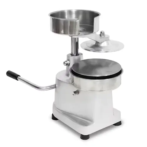 عکس دستگاه همبرگر زن نیمه صنعتی