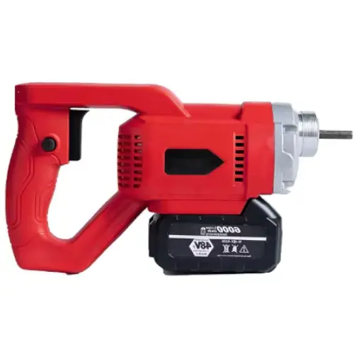 عکس ویبراتور شارژی بتن قرمز رنگ