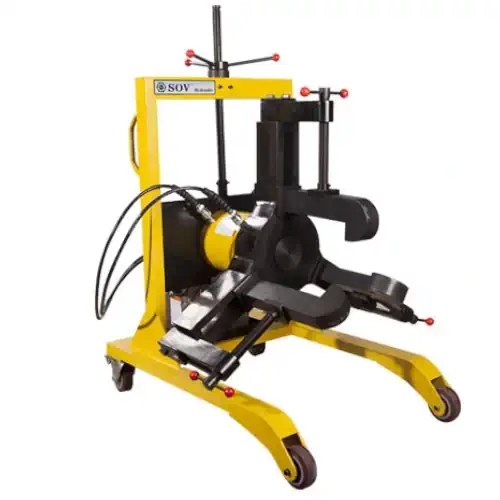 عکس پولی کش هیدرولیک در زمینه سفید