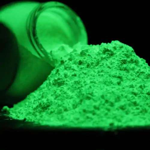 عکس رنگدانه سبز فسفری