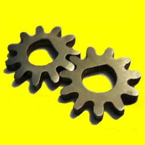 عکس جرخ دنده با پس زمینه زرد