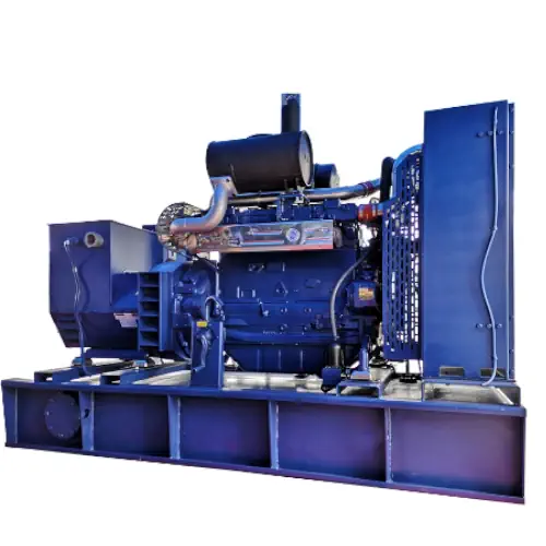 عکس ژنراتور سه فاز آبی رنگ