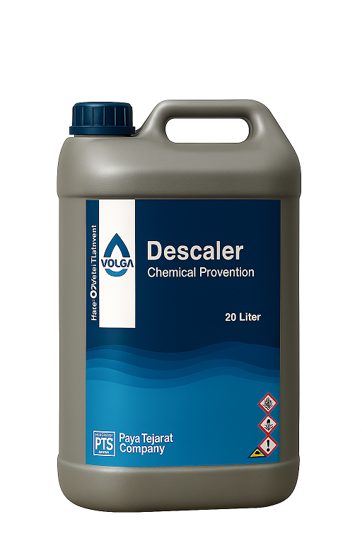 انواع دیسکلر های تخصصی اسیدی و قلیایی VOLGA همراه با ترکیبات ضد خوردگی