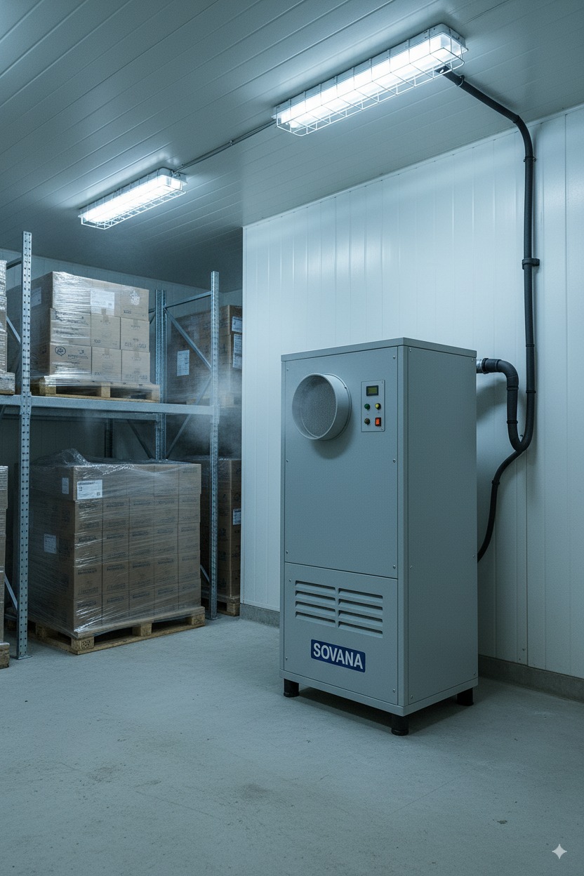 رطوبت گیر جذبی سردخانه SOVANA