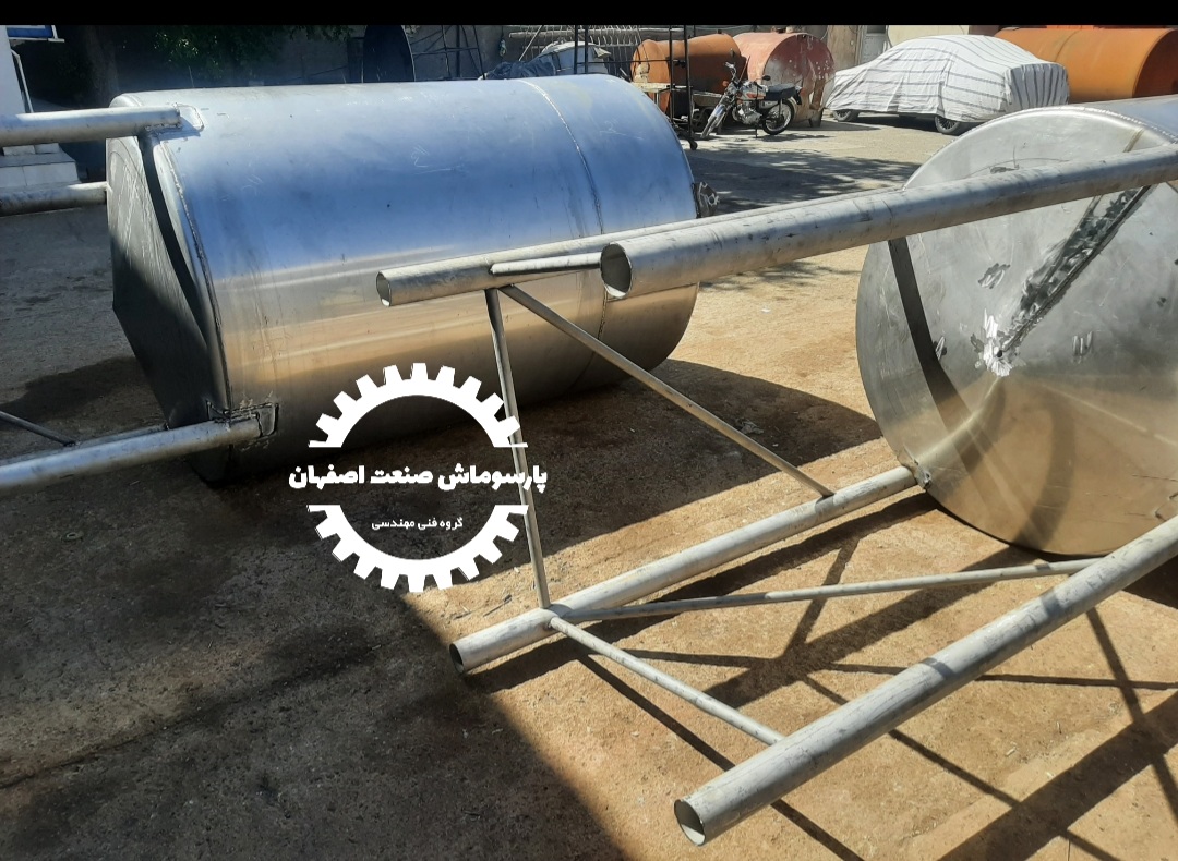 مخازن و قیف استیل