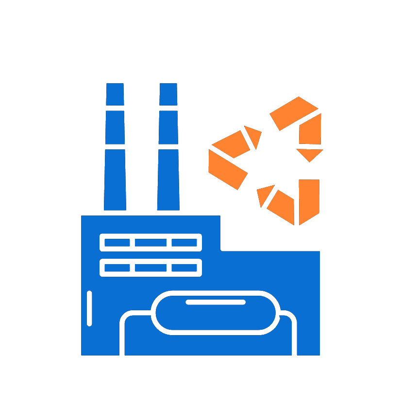 آیکون ماشین الات بازیافت دمیرکو