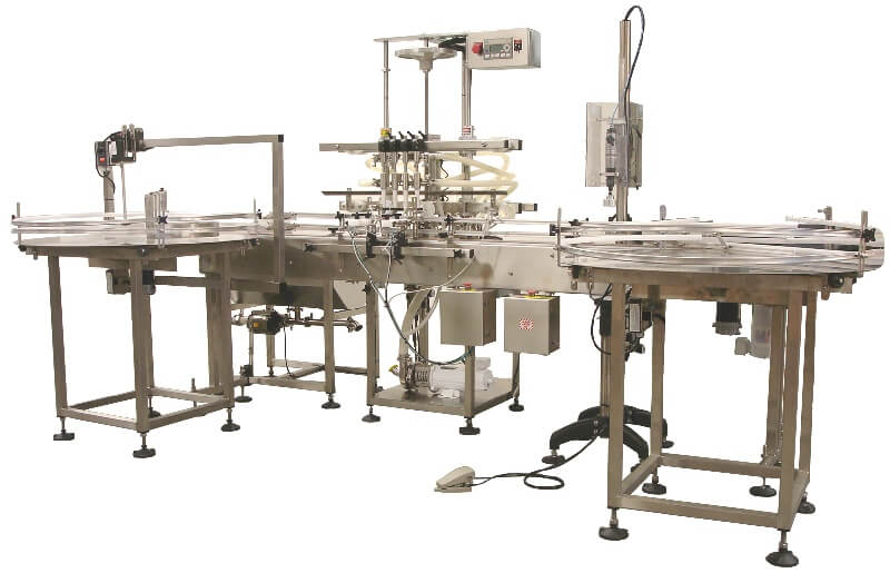 خط اتوماتیک نازل پرکن اف ام