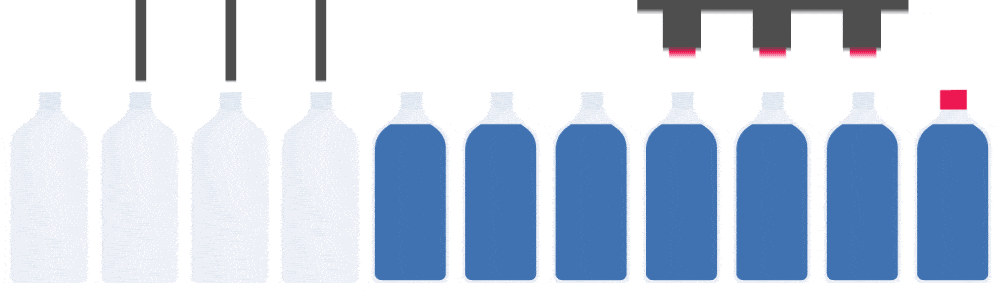 انیمیشن دستگاه پر کن مایعات