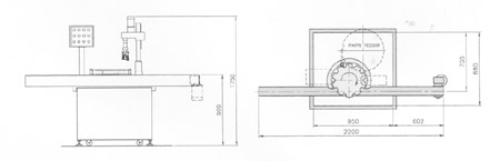 عکس شماتیک ابعاد دستگاه