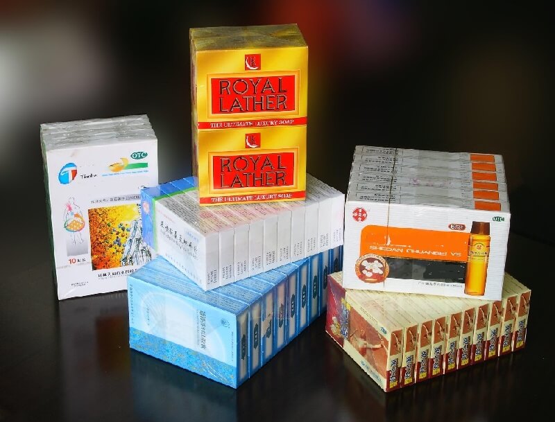 نمونه بسته بندی