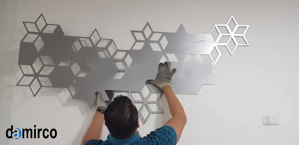 عکس دکور برش خورده توسط لیزر