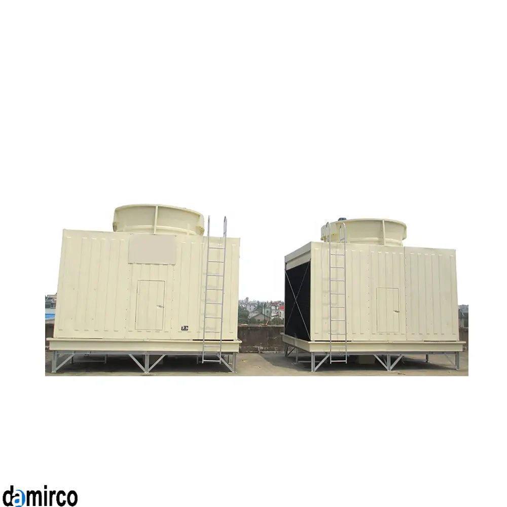 برج های خنک کن گالوانیزه در کار