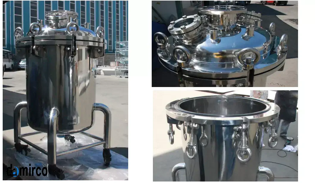 تصویری از جزئیات مخزن تحت فشار