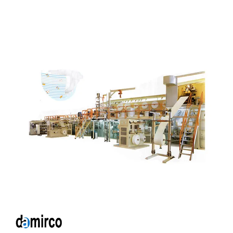 عکس خط تولید پوشک بچه 2