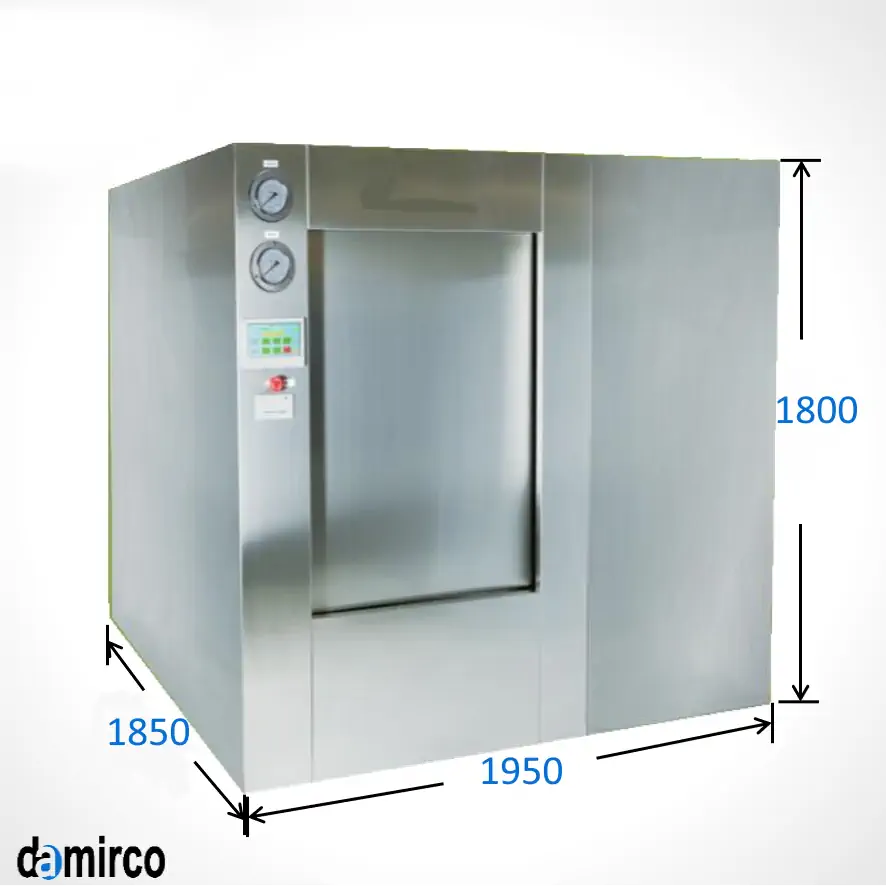 تصویر ابعاد دستگاه