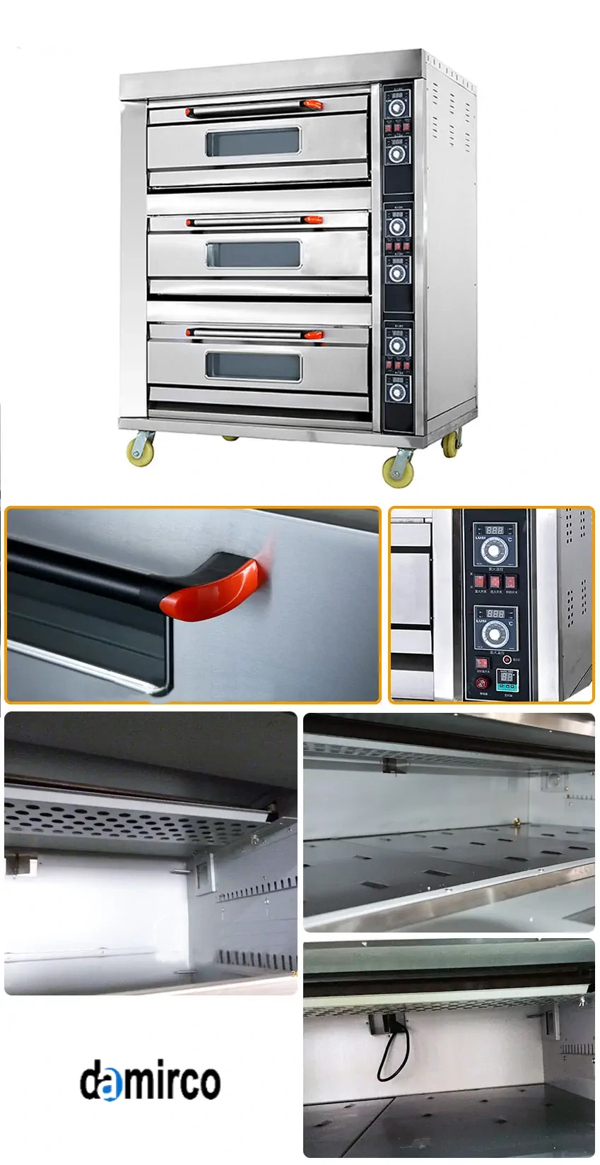 عکس هاس مختلف دستگاه فر پخت نان و اجزای آن