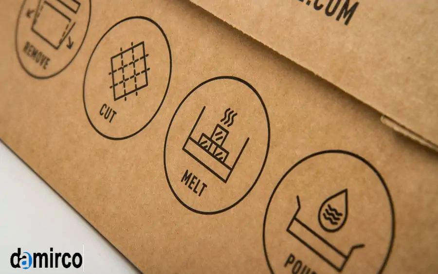 نمونه لیبل اطلاعات تکمیلی