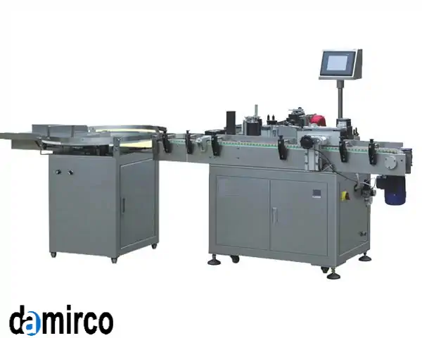 نمونه دستگاه لیبل زن  تمام اتوماتیک