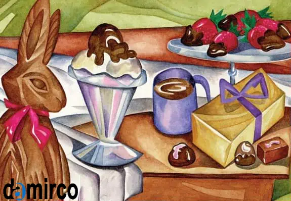 تصویر انواع استفاده شکلات