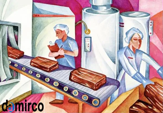 حرارت دهی شکلات