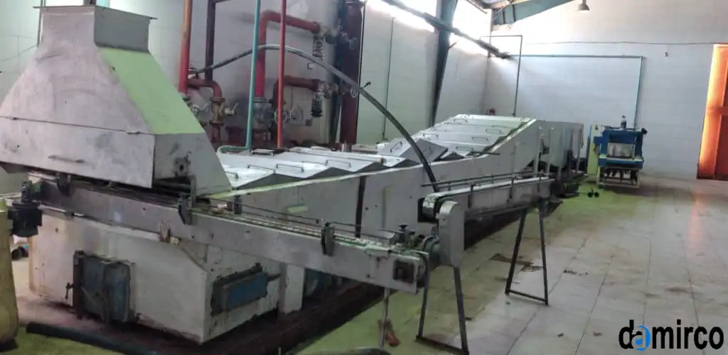 عکس تونل پاستوردسته دوم خط تولید پودر