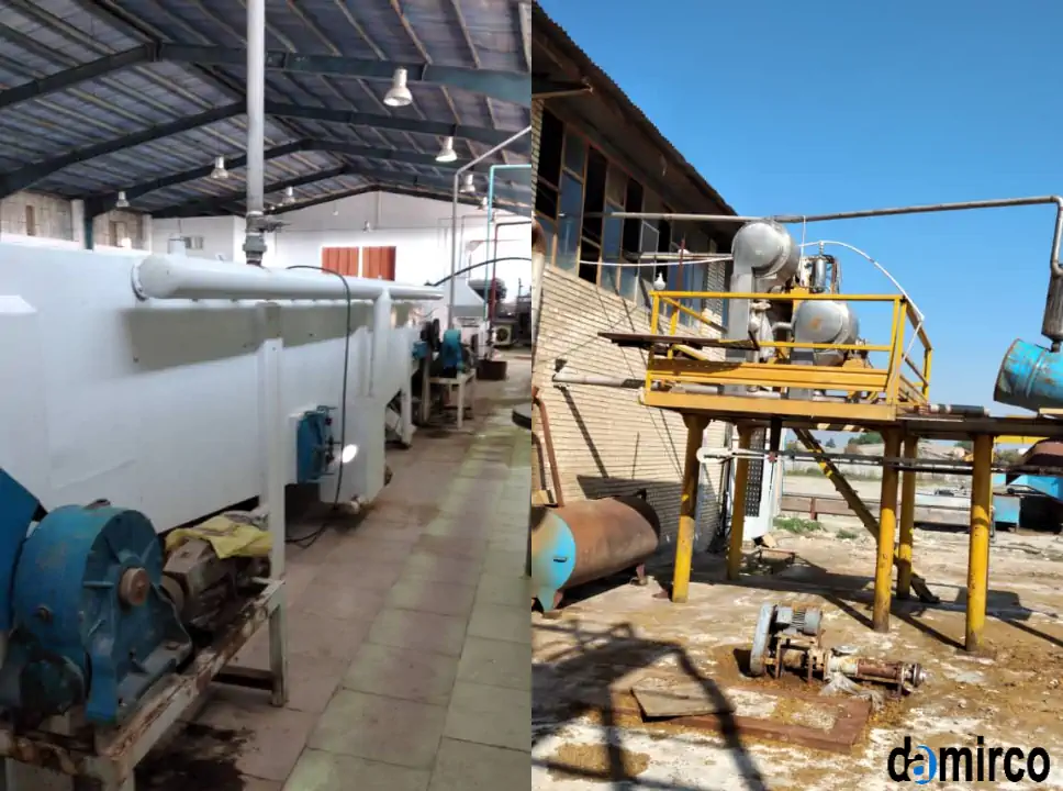 عکس دستگاه های دسته دوم خط تولید رب