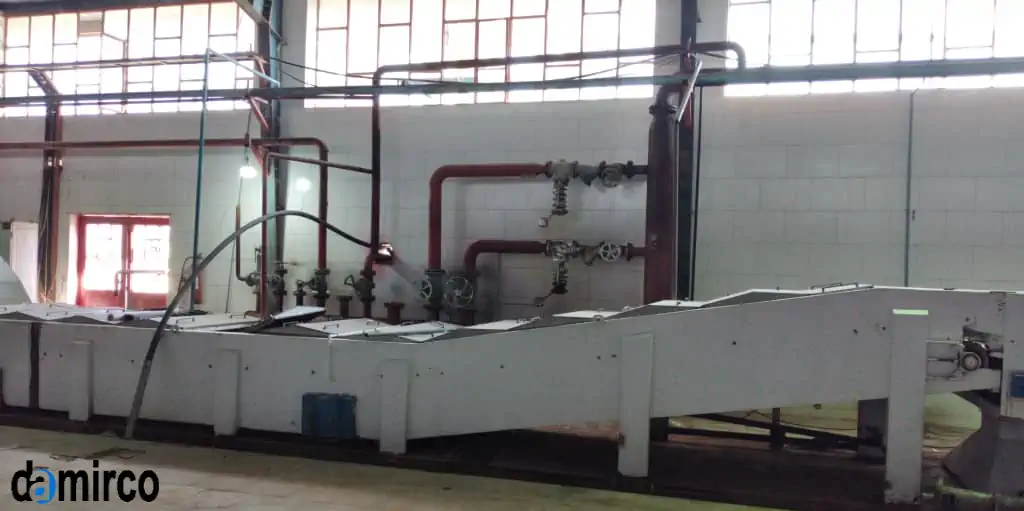 تونل پاستور دسته دوم خط تولید رب دسته دوم