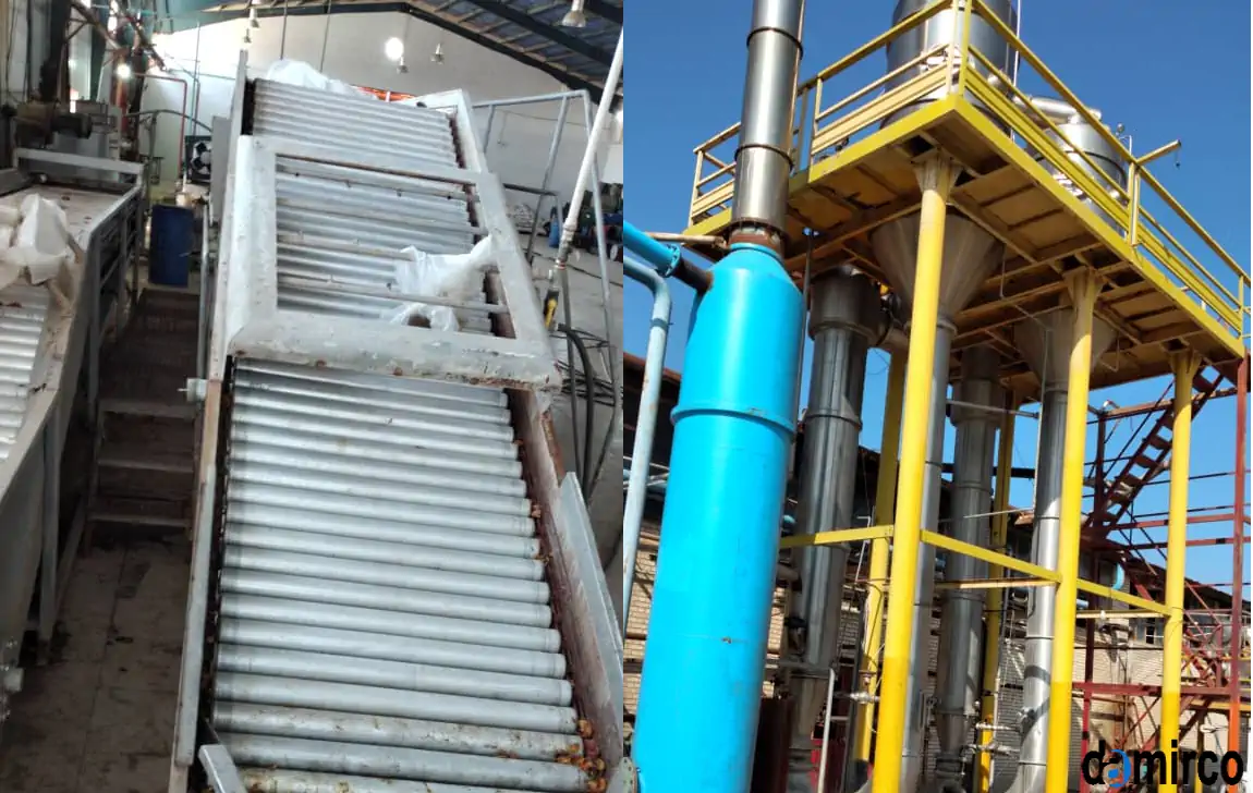 سورتینگ و اواپریتور دسته دوم خط تولید رب