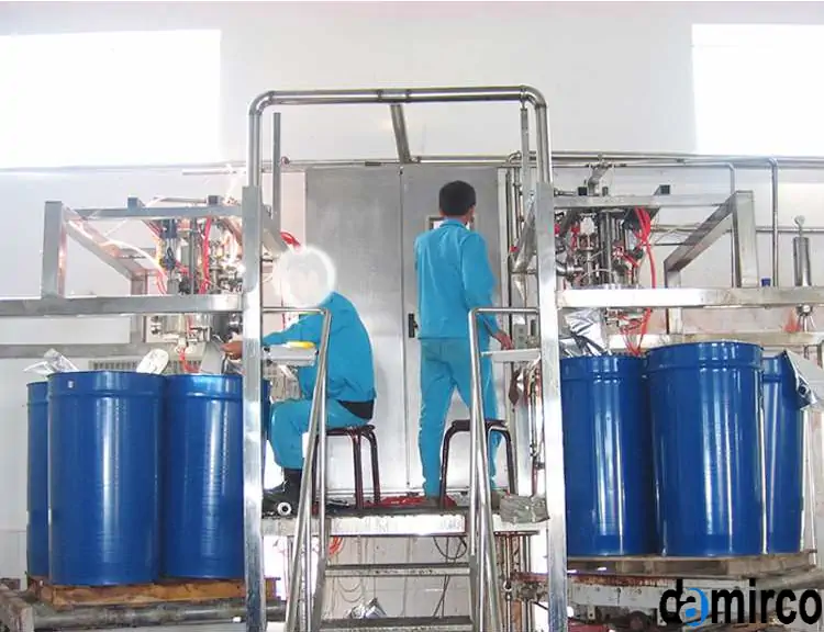 عکس پرکن اسپتیک خط تولید رب گوجه فرنگی