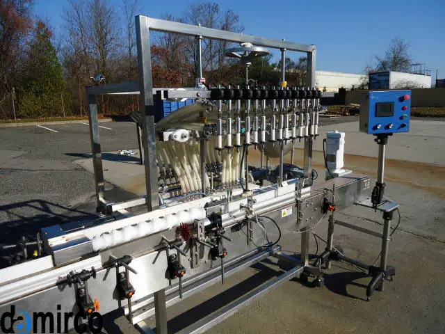 دستگاه پرکن مایعات خطی