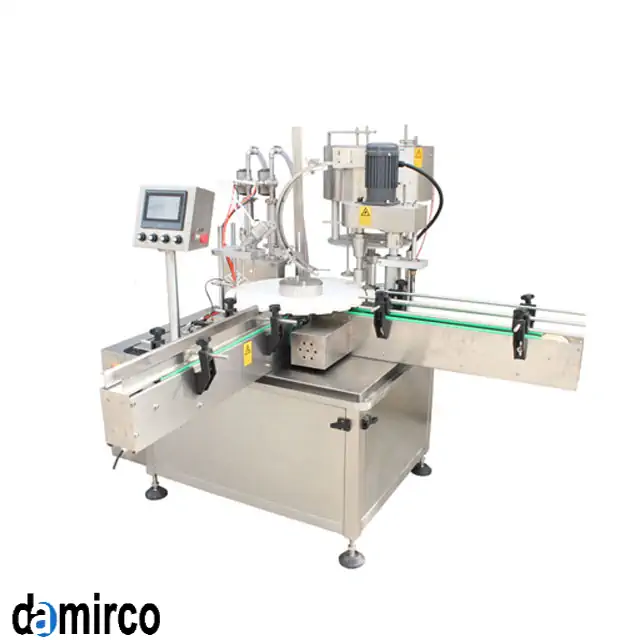 دستگاه پرکن مایعات روتاری