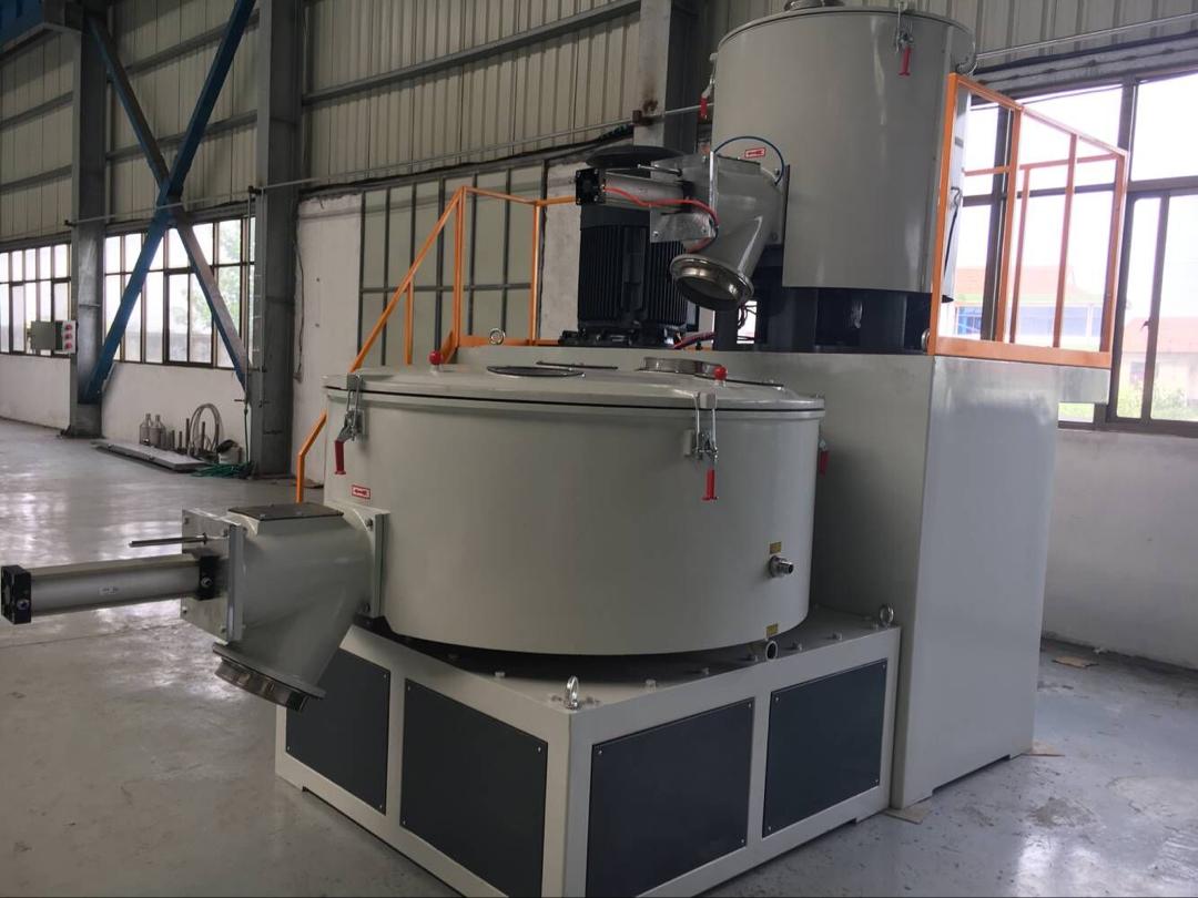 عکس دستگاه میکسر گرانول خط تولید پروفیل یو پی وی سی